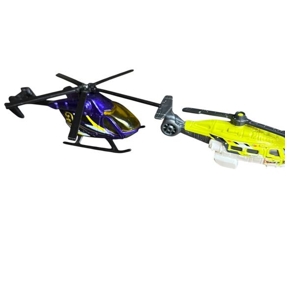 Matchbox MBX 2019 The Rescue Sea Hunter Yellow and SB-86 Sky Busters Airblade - Picture 3 of 9
